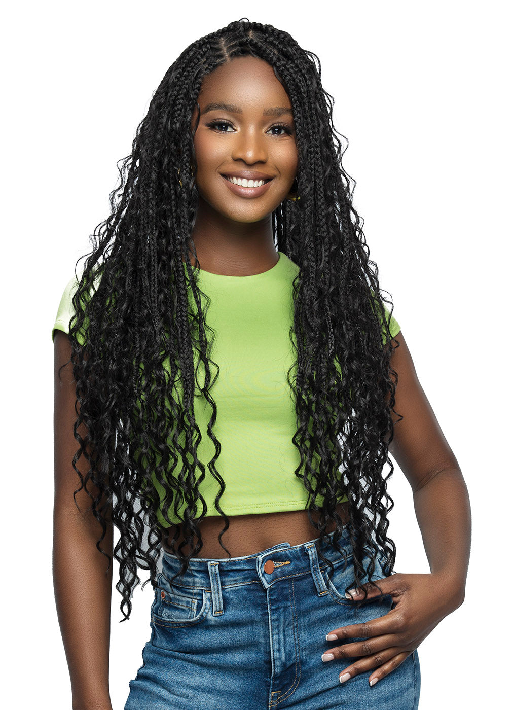 FLS001 BOHO BOX BRAID 32"