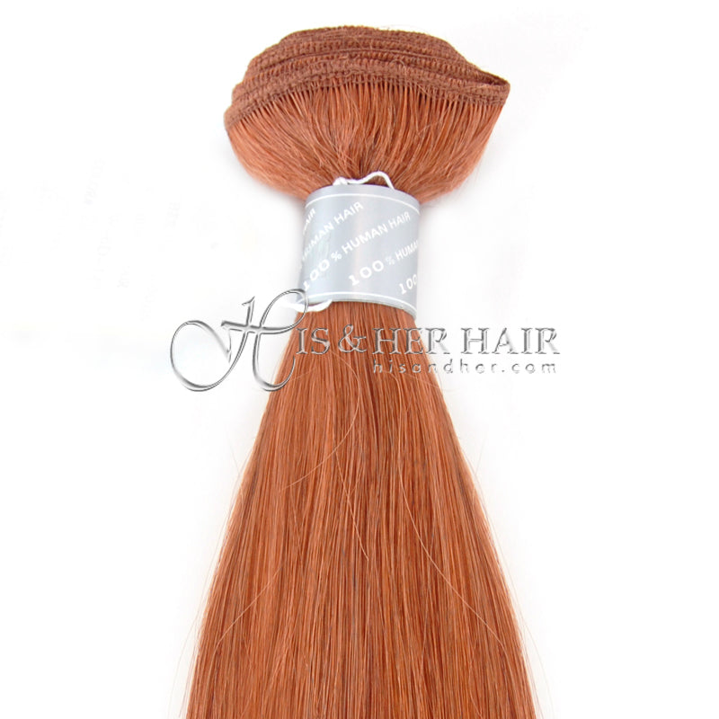 Regular Machine Weft silky Straight