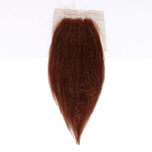 Lace Closure - Kinky Straight 16" (4"x4")