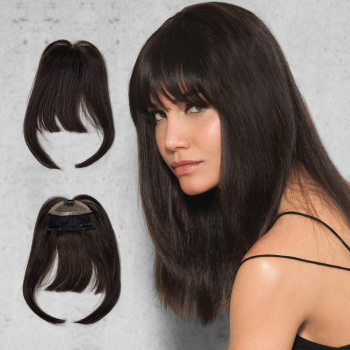 Clip-In Human Hair Bang by Hairdo