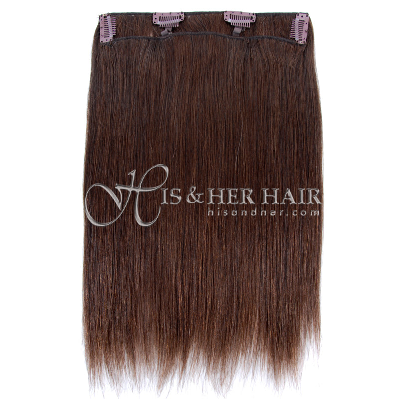 Clip Set Natural Perm Straight in 14" - 5 Pcs.