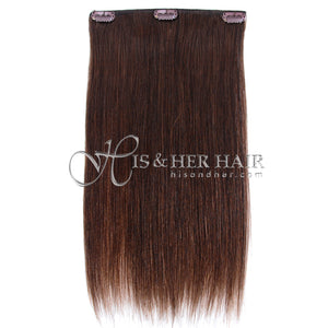 Clip Set Natural Perm Straight in 14" - 5 Pcs.