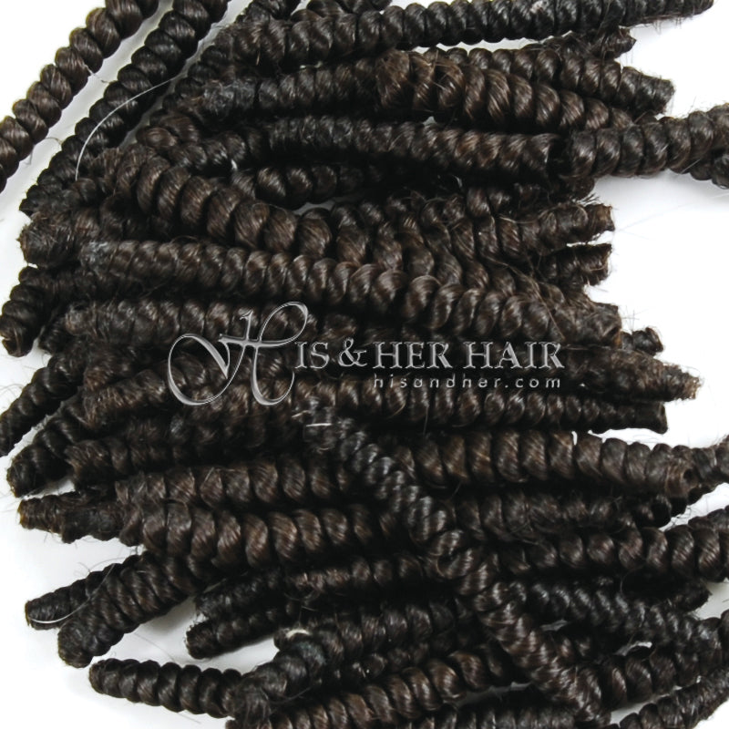 Tight Afro Kinky Bulk for Braiding (Coiled)