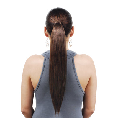 Human Hair Ponytail - Silky Straight 14"