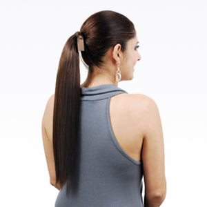 Human Hair Ponytail - Silky Straight 14"