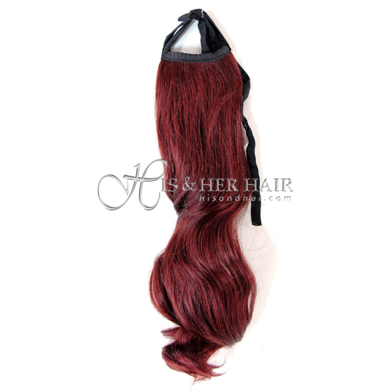 Human Hair Ponytail - Bodywave 16"