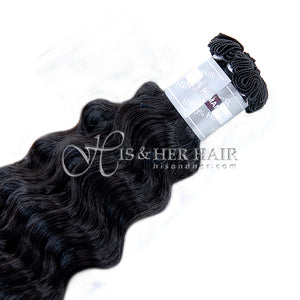 50% Italian Mink® - Handtied Weft Water Wave