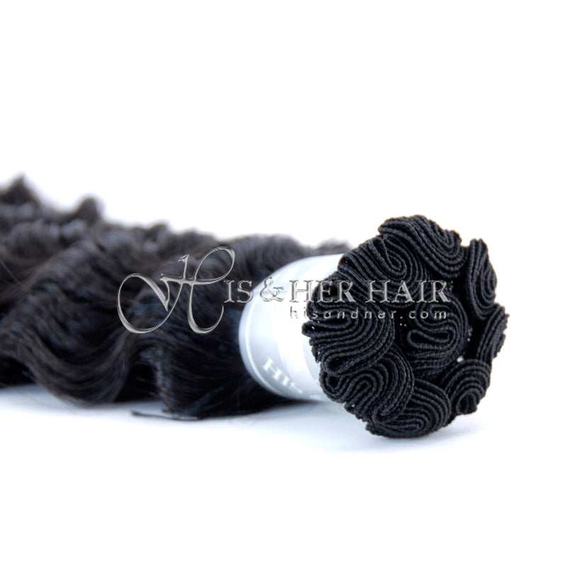 50% Italian Mink® - Handtied Weft Water Wave