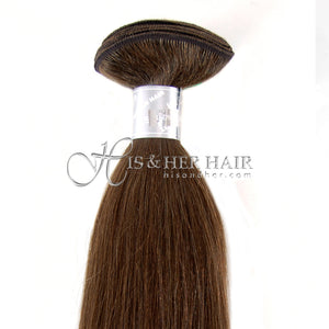 50% Italian Mink® - Machine Weft Natural Perm Straight - Sale